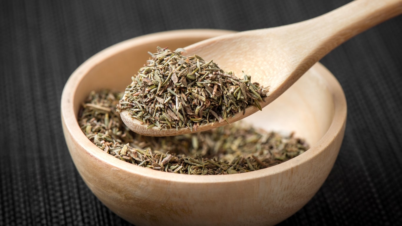 dried thyme herb